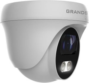 GSC3610 Grandstream weatherproof infrared (IR) ceiling mounted fixed dome IP camera with a 3.6 mm lens
